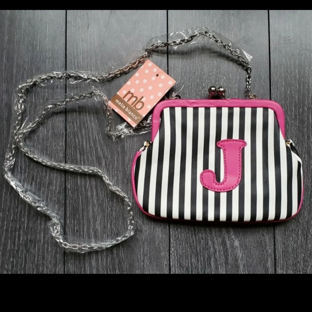 Melie Bianco Shoulder Bag J Initial